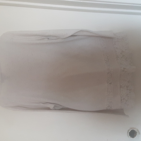 Style & Co Linen Lace Studs " Wish" Top Sz XL - Picture 6 of 8